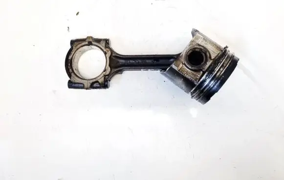 Piston with connecting rod