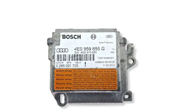 Audi A8 S8 D3 4E Airbag control unit/module 4E0959655G 4E0910655 0285001705