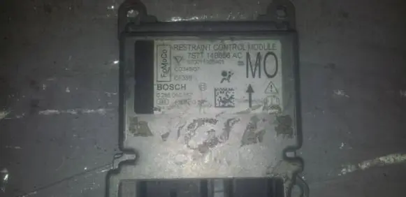 Ford Mondeo MK IV Airbag control unit/module 7S7T14B056AC 0285010157