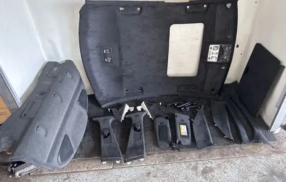 Jaguar XF X250 Headlining set ALCANTARA