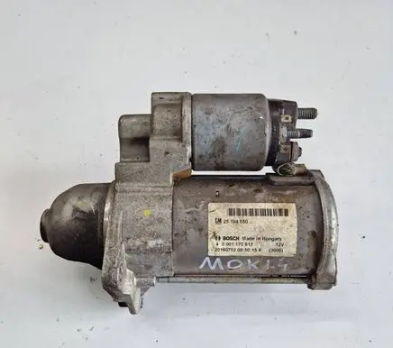 Opel Mokka X Starter motor 25194650 0001170611 20160702