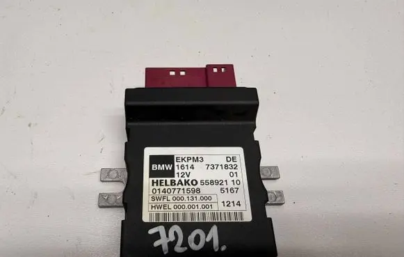 BMW 3 GT F34 Fuel injection pump control unit/module 7371832 0140771598 55892110