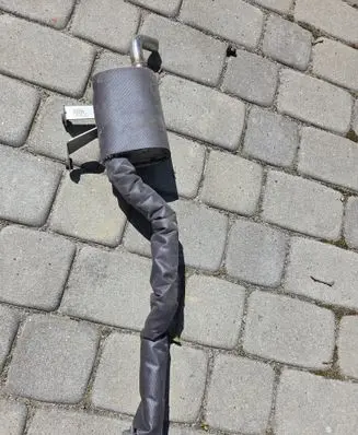 BMW X5 F15 Webasto auxiliary heater silencer 9133566 9015696C