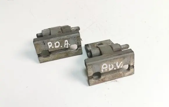 Front door hinge set