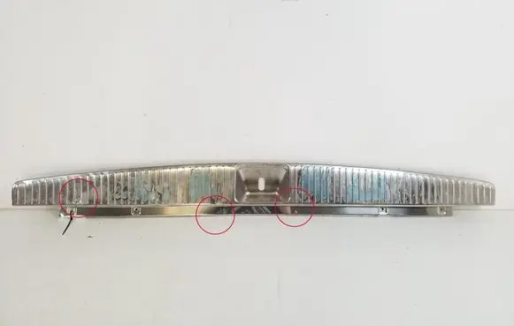 Mercedes-Benz E W212 Trunk/boot sill cover protection A2126900027