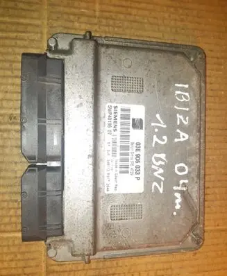 Seat Ibiza III (6L) Engine control unit/module 03E906033P 3PE4729 5WP4019607