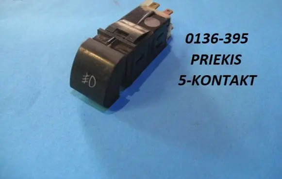 Skoda Felicia I Fog light switch 0136395