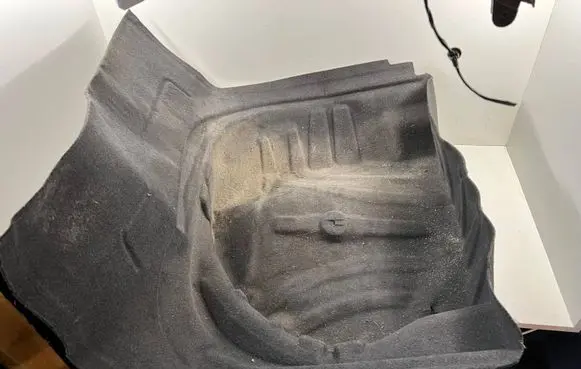Volkswagen Golf VII Trunk/boot mat liner 5G9863544B 21702H