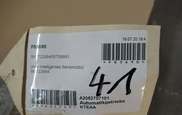 Mercedes-Benz X-class W470 Automatic gearbox 72299405756891KG