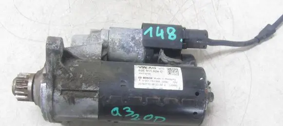 Audi Q3 8U Starter motor 02e911024c