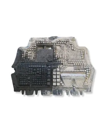 Volkswagen PASSAT B6 Engine splash shield/under tray 3C0825237H 3C0825233M
