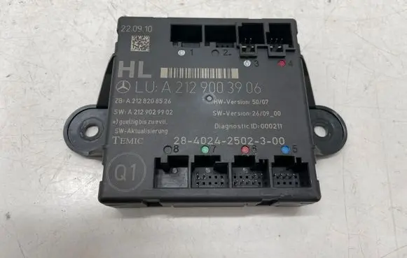 Mercedes-Benz E W212 Door control unit/module A2129003906 A2128208526 A2129029902