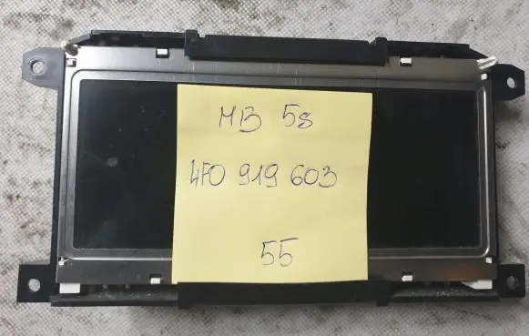 Audi Q5 SQ5 Screen/display/small screen 4F0919603