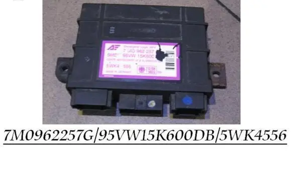 Ford Galaxy Comfort/convenience module 7M0962257G 95VW15K600DB