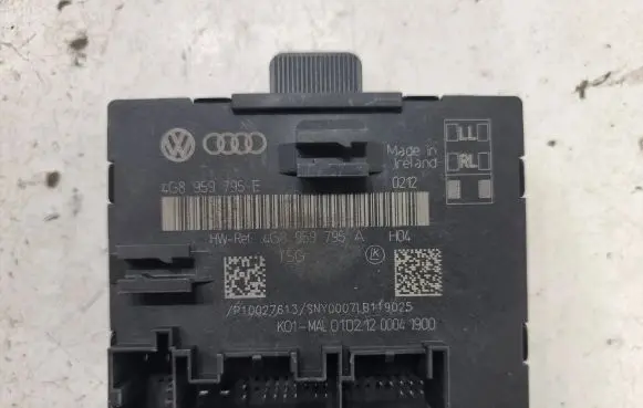 Audi A6 S6 C7 4G Door control unit/module 4G8959795E 4G8959795A 01022200041900