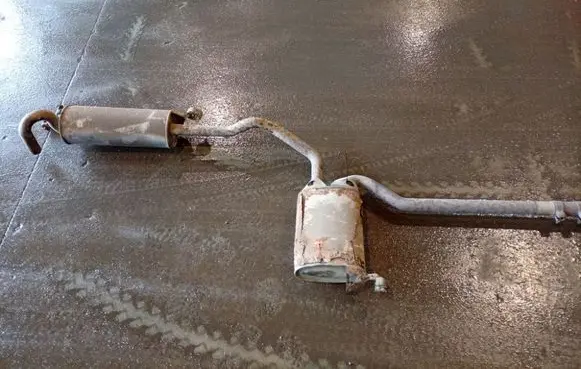Volkswagen PASSAT B5 Muffler/silencer 