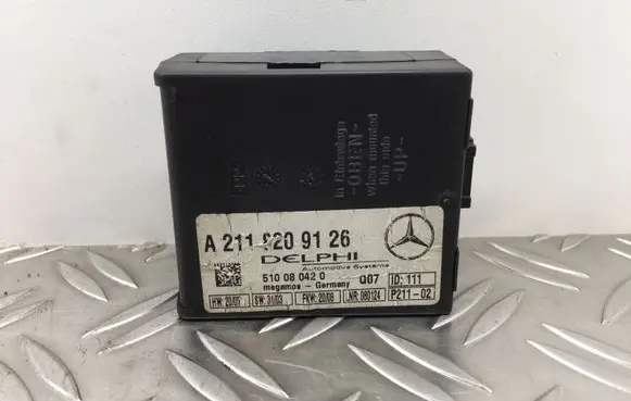 Mercedes-Benz CLK A209 C209 Alarm control unit/module A2118209126 510080420 2118209126