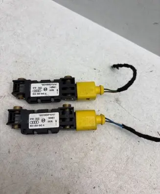 Airbag deployment crash/impact sensor