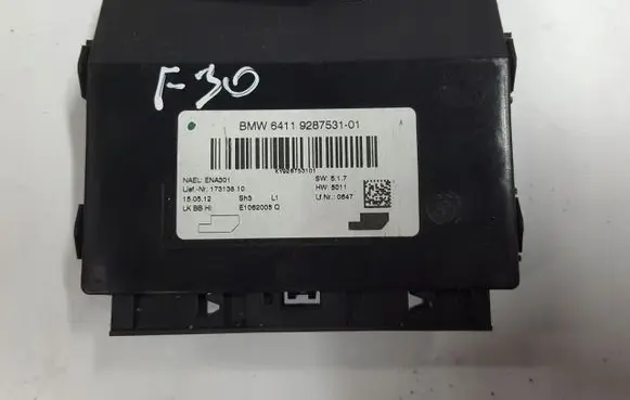 BMW 3 F30 F35 F31 Air conditioning/heating control unit 9287531