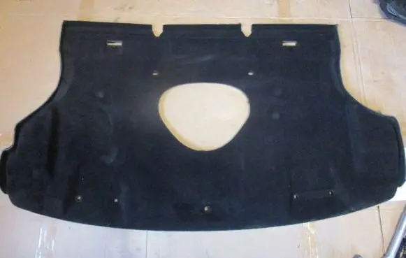 Mercedes-Benz S W221 Trunk/boot mat liner A2216930091 A2216901441