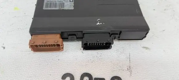 Citroen C6 Seat control module 9650281980