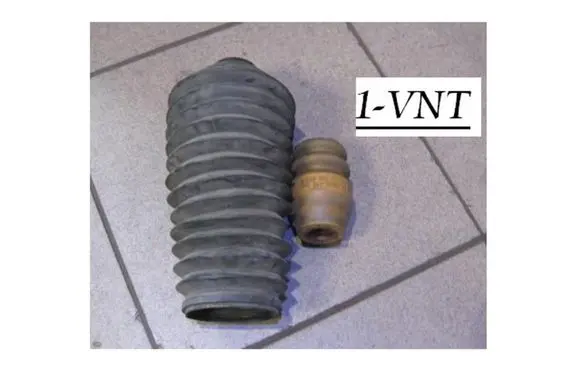 Seat Alhambra (Mk1) Front shock absorber dust cover boot 95VW3K036AB 7M0413175A