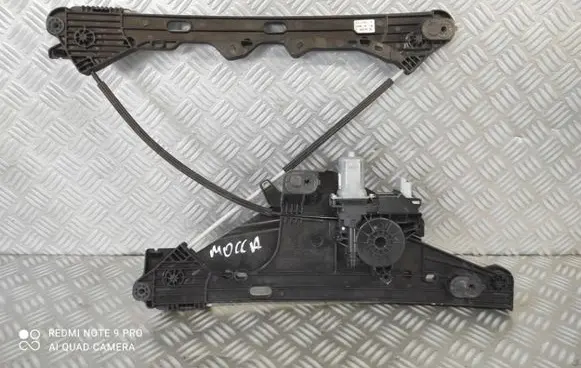 Opel Mokka B Front door window regulator with motor 9828130680