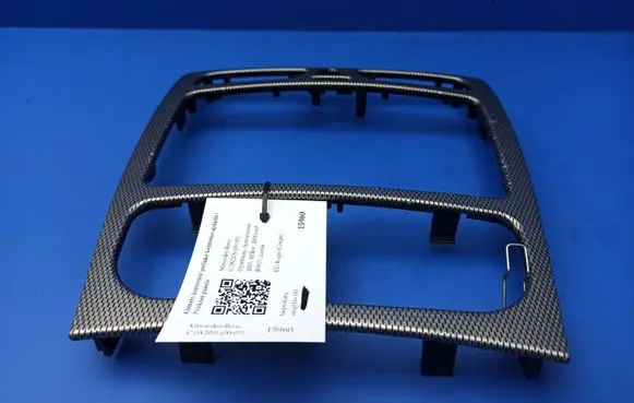 Mercedes-Benz C W203 Climate control/heater control trim A2036802439 Q14 170902