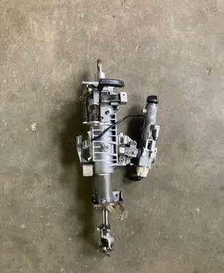 Steering wheel axle