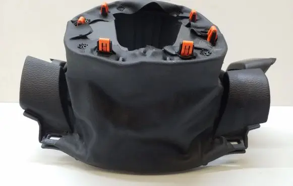 Steering wheel column trim