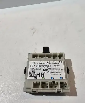 Mercedes-Benz E W213 Door control unit/module A2139004909 A2139012800 A2139023905
