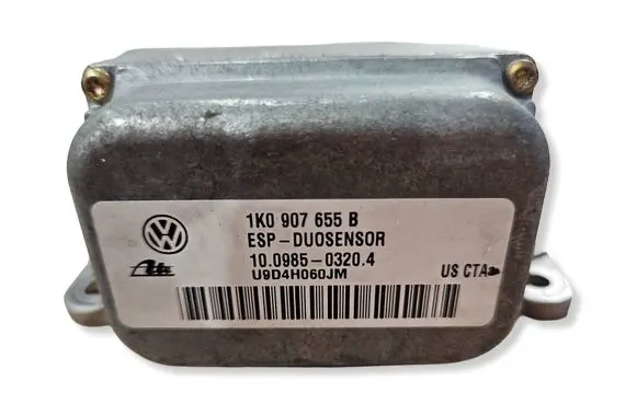 Volkswagen Touran I ESP acceleration yaw rate sensor 1K0907655B U9D4H060JM 10098503204