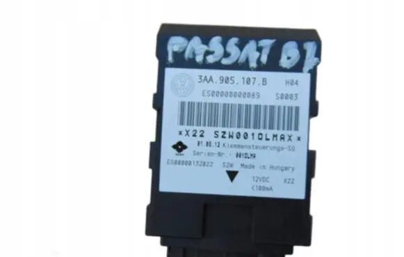 Volkswagen PASSAT B7 Other control units/modules 3AA905107B