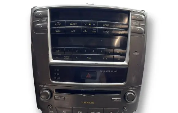 Lexus IS 220D-250-350 Radio/CD/DVD/GPS head unit 8612053400 020131