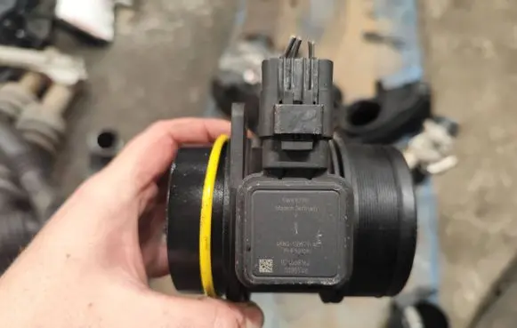 Jaguar XF X250 Mass air flow meter 4R8Q12B579AC PHF500090 5WK97011
