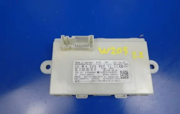 Mercedes-Benz C W205 Keyless (KESSY) go control unit/module A2229018202 A2229020311 A2229007111