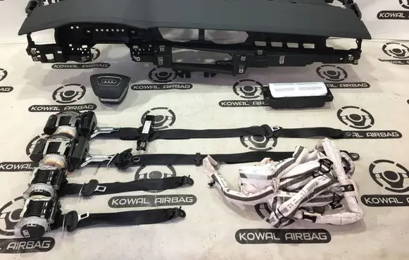 Audi A7 S7 4K8 Airbag set with panel 4K1857033A 4N0880201 4N0880201N