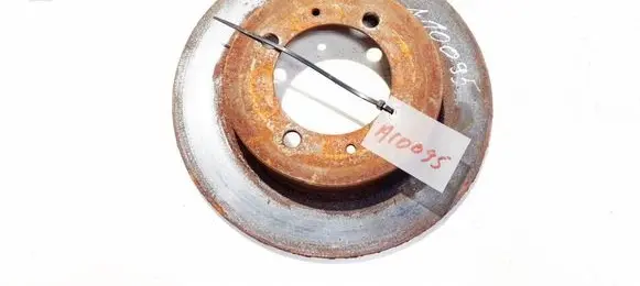 Mitsubishi Space Star Rear brake disc neventiliuojamas