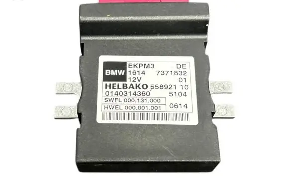 BMW X5 F15 Fuel injection pump control unit/module 7371832 16147371832