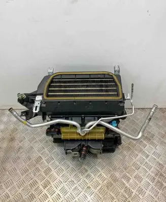 Interior heater climate box assembly