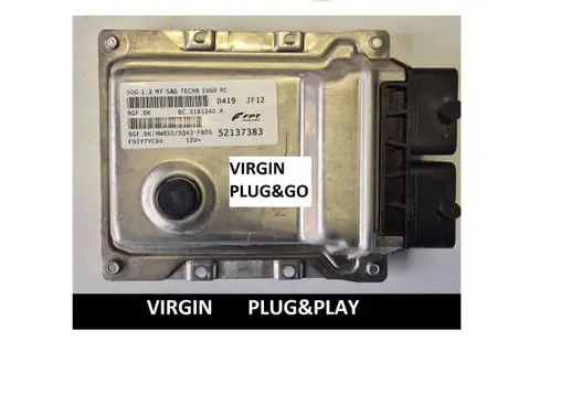 Fiat 500 Engine control unit/module 52137383 9GF.DK BC0181240A