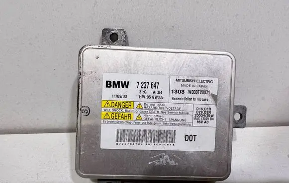 BMW 5 F10 F11 Headlight ballast module Xenon 7237647