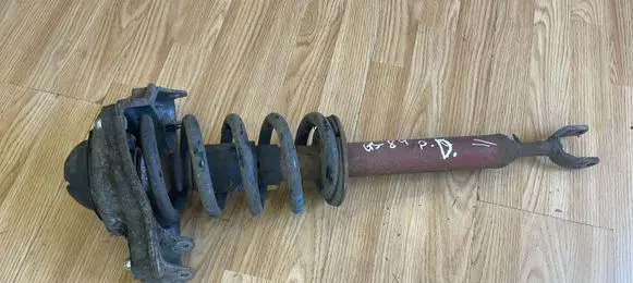 Audi A6 S6 C6 4F Front shock absorber with coil spring