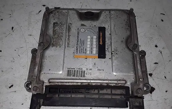 Peugeot 206 Engine control unit/module 0281010250 9637089980
