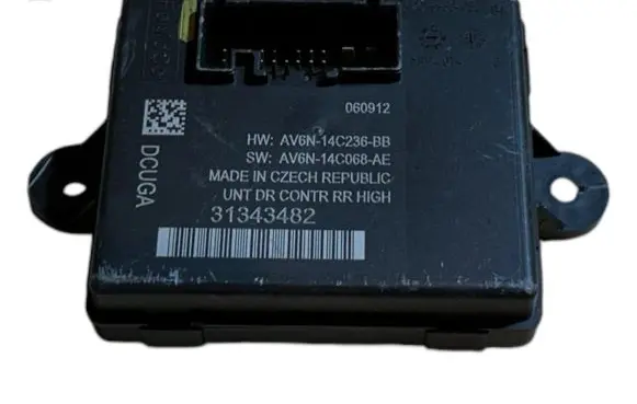 Volvo S60 Door control unit/module 31343482 AV6N14C236BB