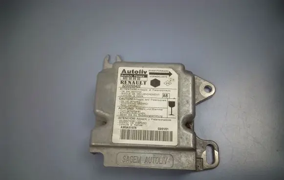 Renault Kangoo I Airbag control unit/module 8200098402 600589600