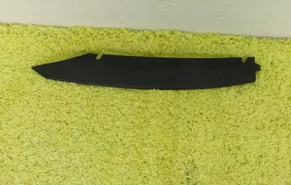Audi R8 42 Rear bumper trim bar molding 420807460C