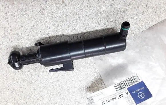 Mercedes-Benz E C207 W207 Headlight washer spray nozzle A2078600147