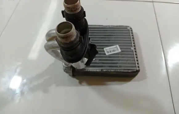 Heater blower radiator