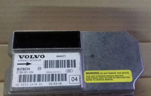 Volvo V70 Airbag control unit/module 0285001254 8645271
